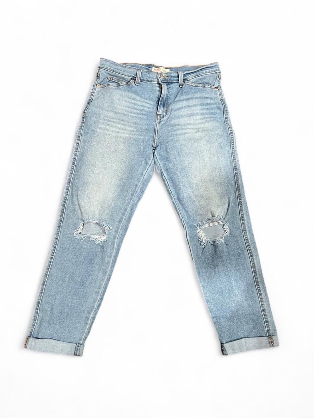 Light Blue Distressed Women’s Jeans